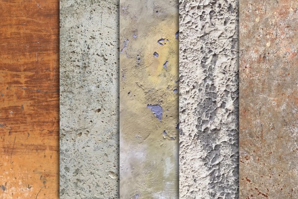 3 Grunge Wall Textures Vol 3 x10 (1820)